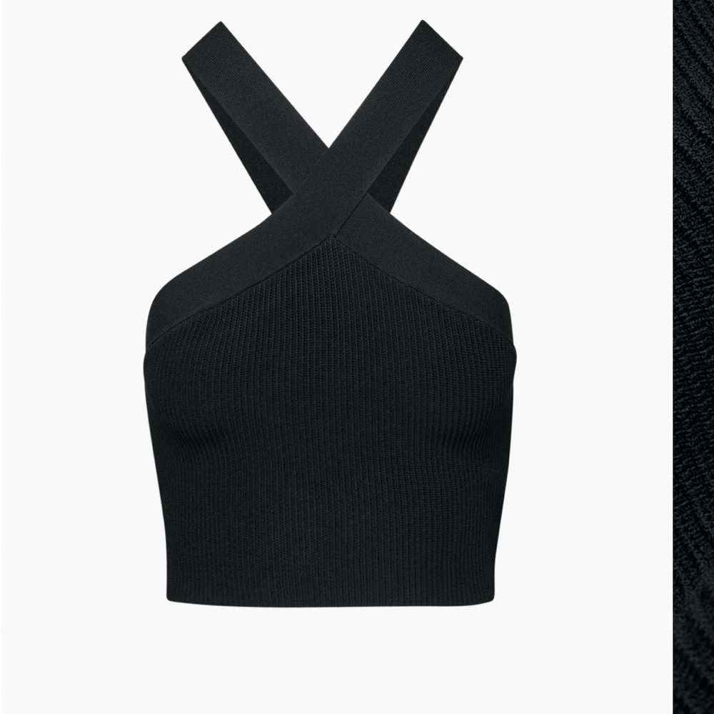 Sculpt Knit Criss Cross Tank